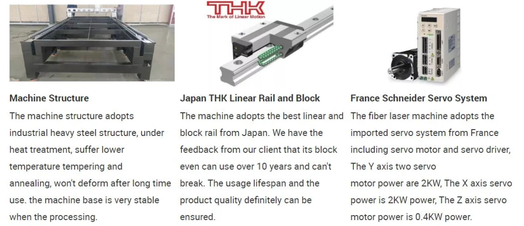 Manufacture 1500W 1kw 3kw 6kw Metal CNC Laser Cut Machine Fiber Laser Cutting Machine