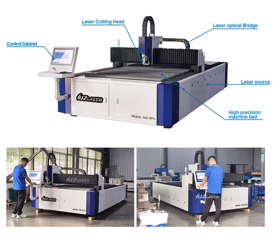 Cortadora Laser Por Fibra Laser Cutting Copper for Metal Laser-Cutting-Machine with Carbon Fiber Laser