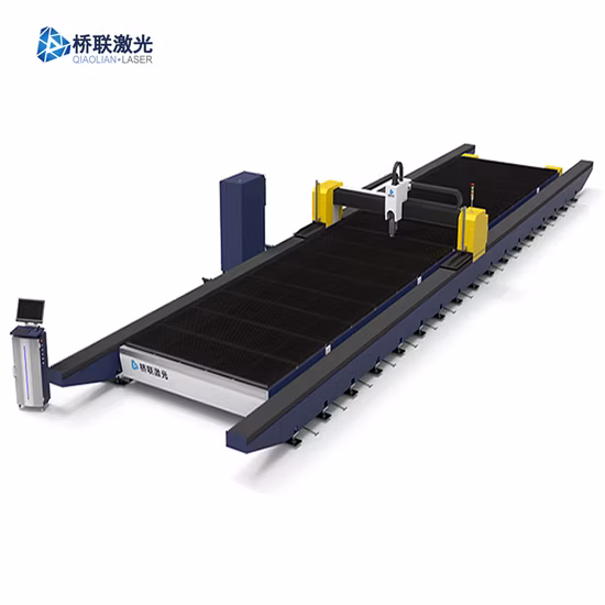 Large Format Gantry Fiber Laser Cutting Machine 6kw 8kw 10kw 12kw 15kw 20kw 30kw 40kw