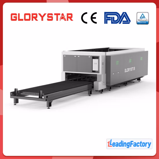Double Exchange Platforms 1500W 2000W 3000W 6000W 8kw 10kw 12kw 20kw Fiber Laser Cutting Machine.